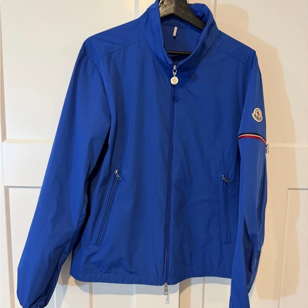 Moncler Ruinette Royal Blue Windbreaker Jacket